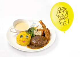 Funassyi cafe特製お子様プレート