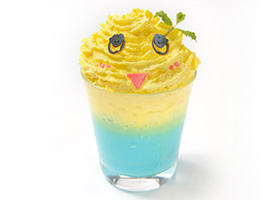 ふわふわアイスラテ