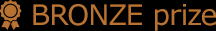 BRONZE prize