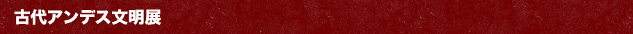 古代アンデス文明展とは