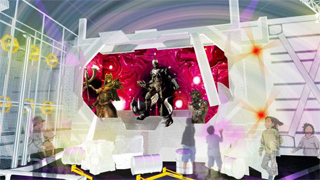 バトルジオラマとヒーロー博物館