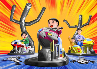  ｢ショッカーアタッカー｣ (ライドアトラクション) 