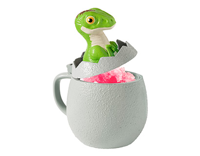 世界一“ひんやり”ラプトルの子どもかき氷