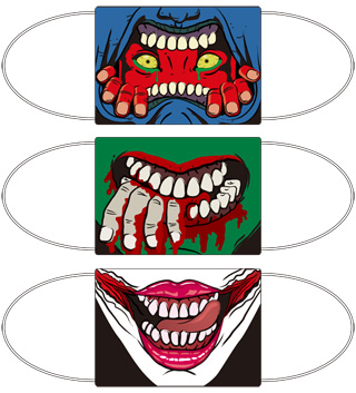 お化けが襲ってこなくなる？マスク