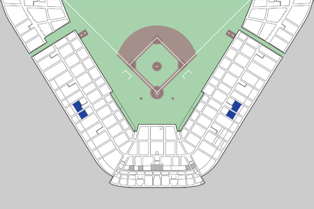 神宮球場 ペアシート座席表